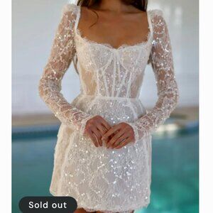 Rosie Etienne bridal/ wedding reception dress